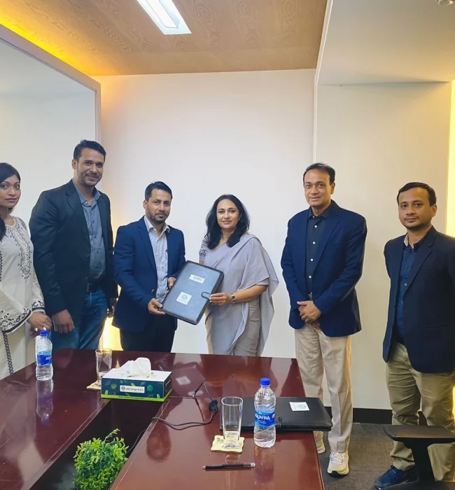 Agreement signing for consultancy with reputed client