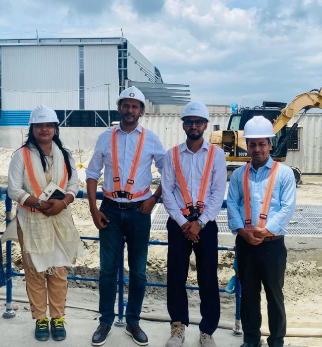 Singer new factory visit at Japanese Economic Zone